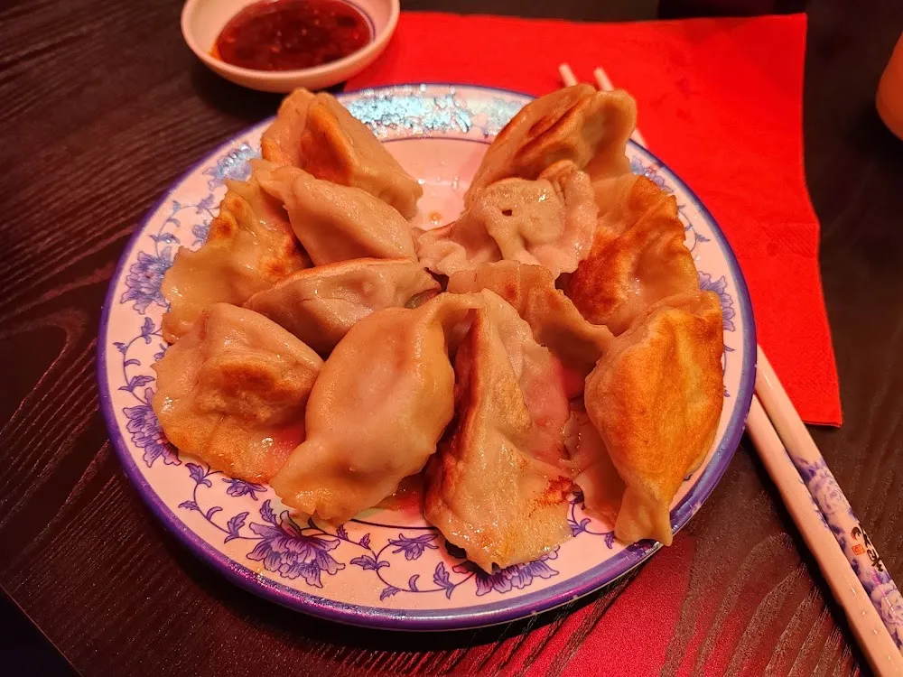 Raviolis Poulet Crevettes Grillés